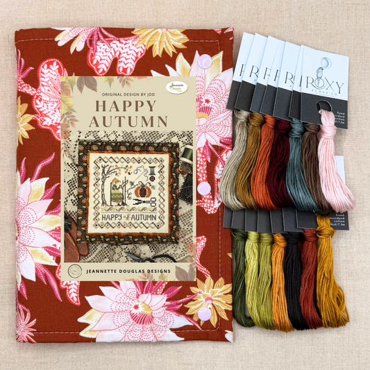 STITCHNORTH FALL 2025 EXCLUSIVE - Jeannette Douglas Designs - Happy Autumn - Full Kit
