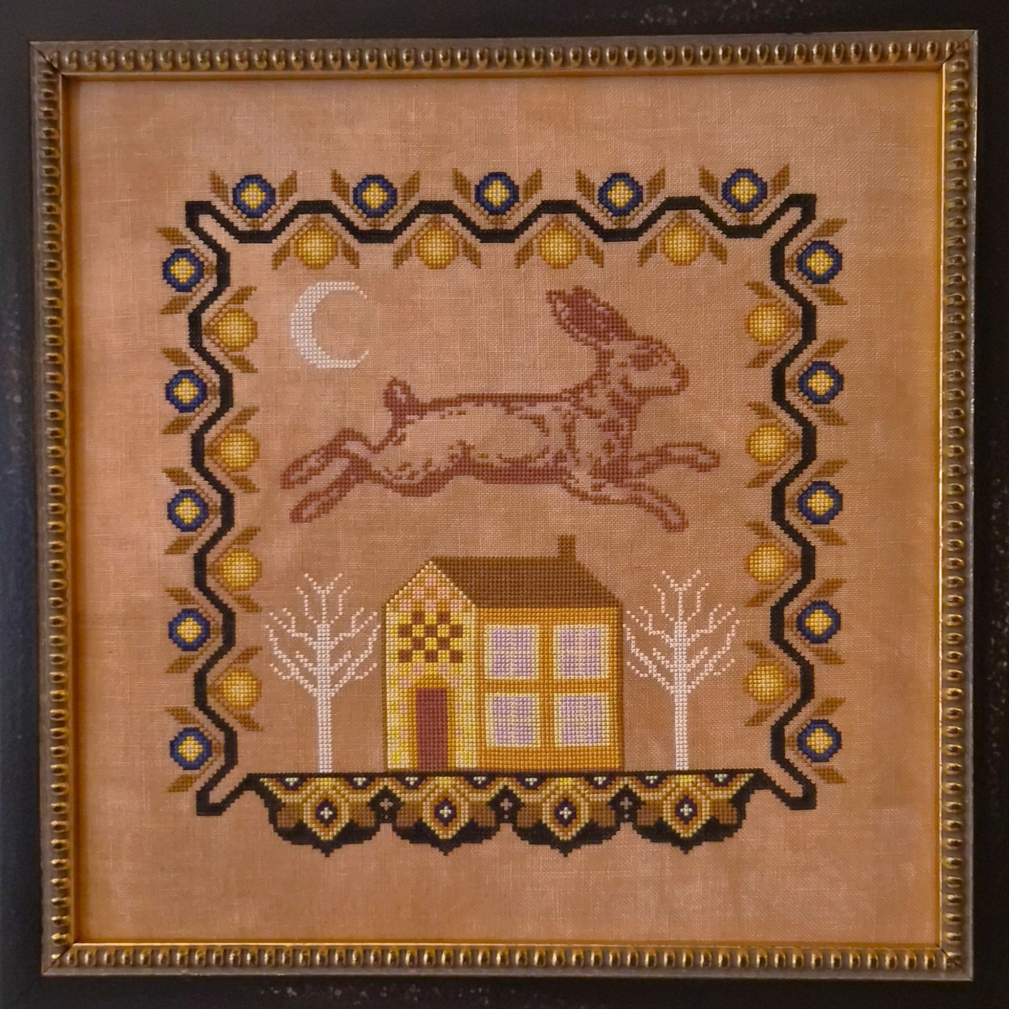 PRE ORDER - The Artsy Housewife - Haunting Hare - Chart IH and/or Roxy Floss Conversion