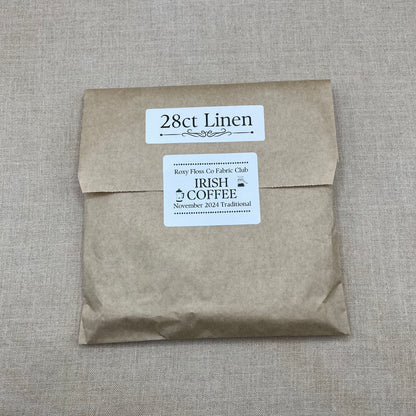 Roxy Floss Co Aida & Linen - Irish Coffee - Traditional