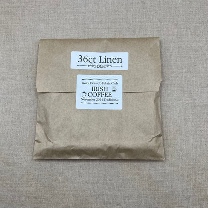 Roxy Floss Co Aida & Linen - Irish Coffee - Traditional