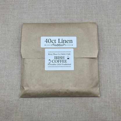 Roxy Floss Co Aida & Linen - Irish Coffee - Traditional
