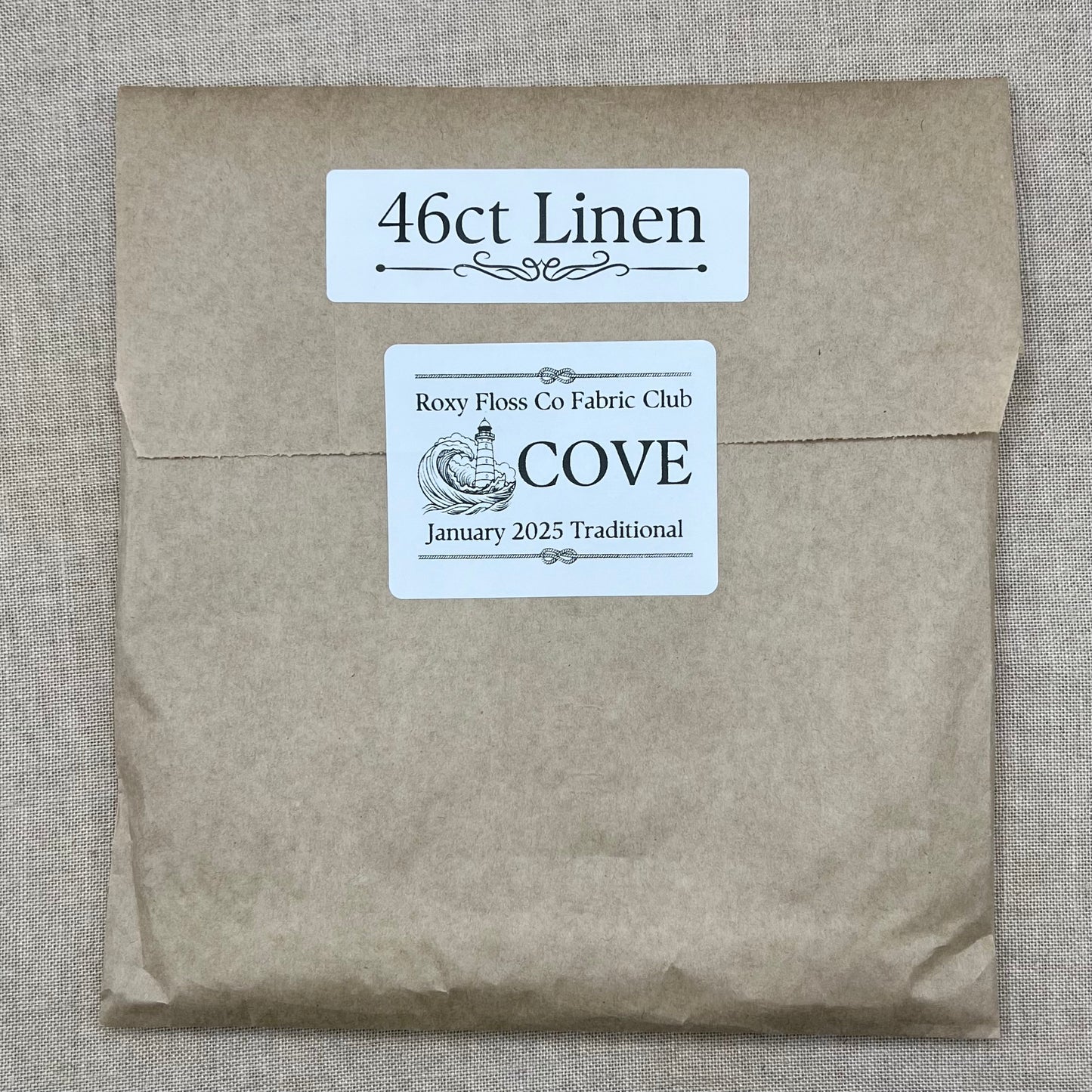 Roxy Floss Co Aida & Linen - Cove - Traditional