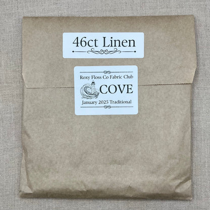 Roxy Floss Co Aida & Linen - Cove - Traditional