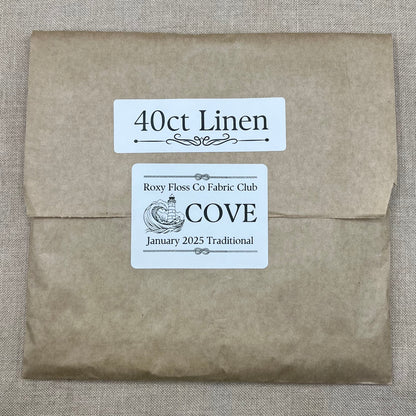 Roxy Floss Co Aida & Linen - Cove - Traditional