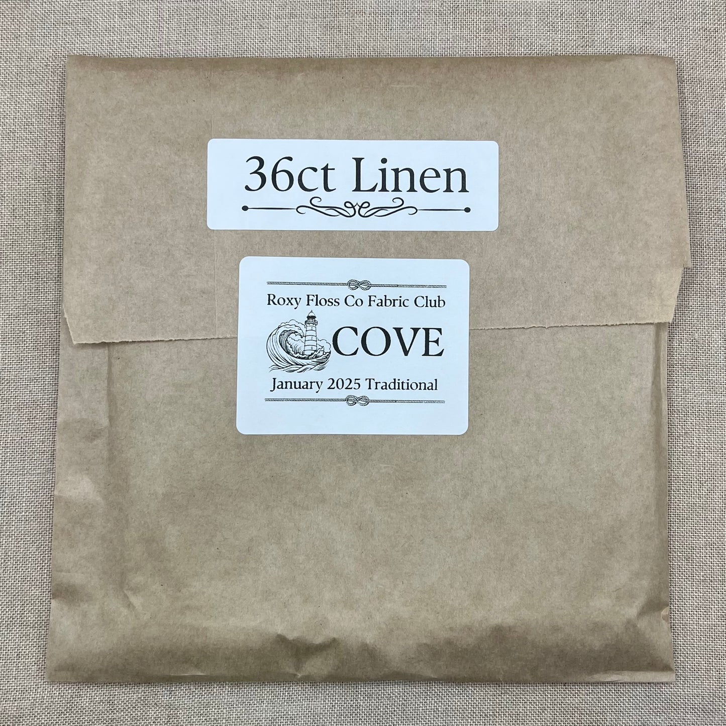 Roxy Floss Co Aida & Linen - Cove - Traditional