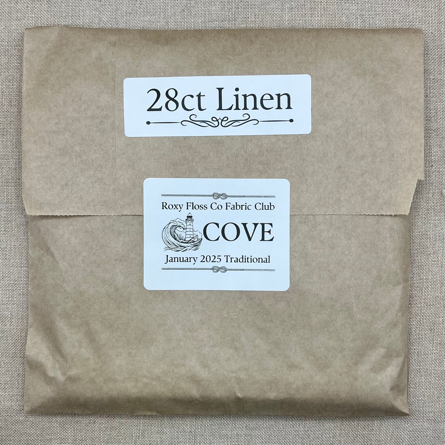 Roxy Floss Co Aida & Linen - Cove - Traditional
