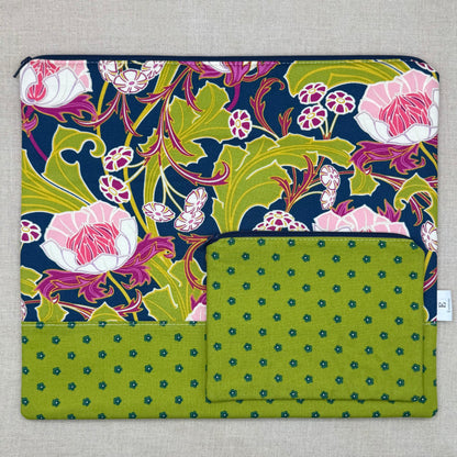Late Bloomers - Project Bag with Coordinating Notions Pouch