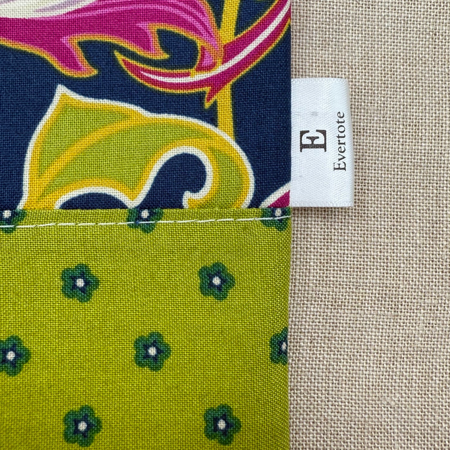 Late Bloomers - Project Bag with Coordinating Notions Pouch