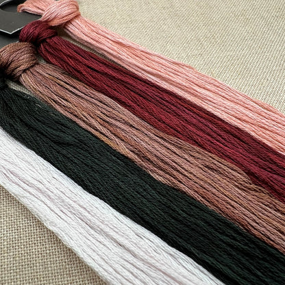 The Artsy Housewife - Blessings - Chart and/or Roxy Floss Conversion