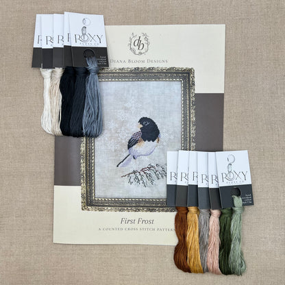 Diana Bloom Designs - First Frost - Chart and/or Roxy Floss