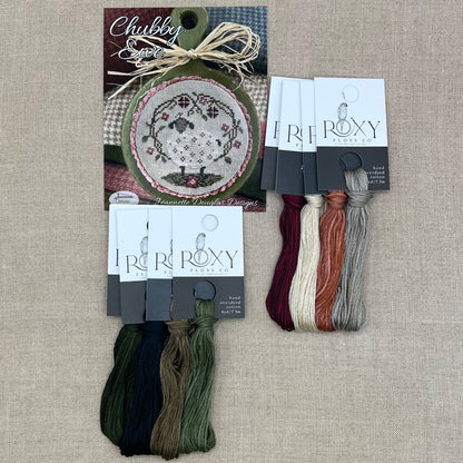 Jeannette Douglas Designs - Chubby Ewe - Booklet Chart and/or Roxy Floss Conversion