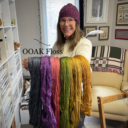 Modern Folk Embroidery - The Quick Quaker - Booklet Chart IH and/or Roxy Floss