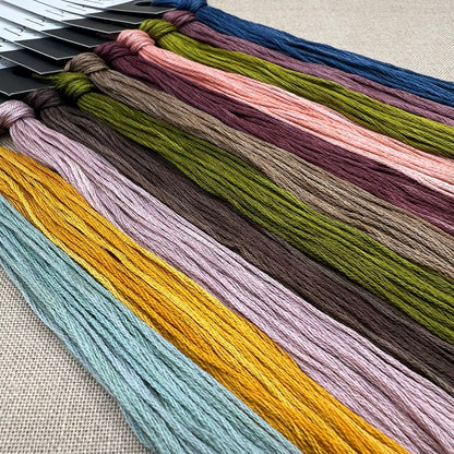 Jeannette Douglas Designs - Budding Bouquet #3 Spring - Booklet Chart and/or Roxy Floss Conversion