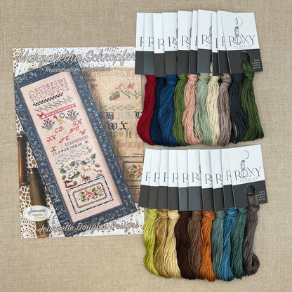 Jeannette Douglas Designs - Margaretha Schropfer - Booklet Chart and/or Roxy Floss Conversion