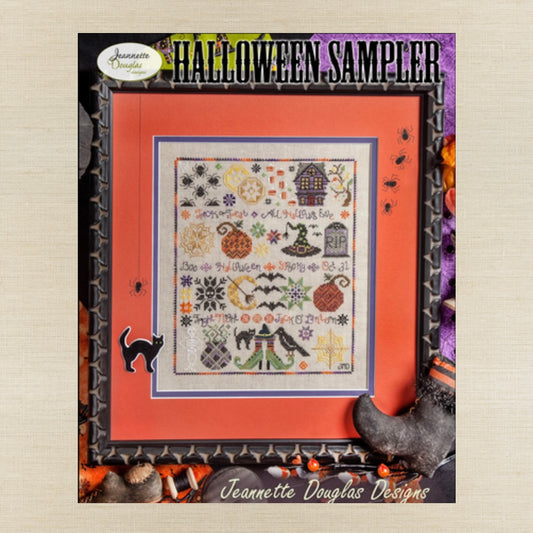 Jeannette Douglas Designs - Halloween Sampler - Booklet Chart