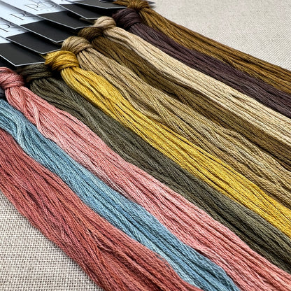 Jeannette Douglas Designs - Vintage Stars - Booklet Chart and/or Roxy Floss Conversion