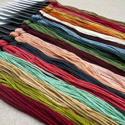 Lila's Studio - Maria Decompadri 1896 - Booklet Chart and/or Roxy Floss Conversion