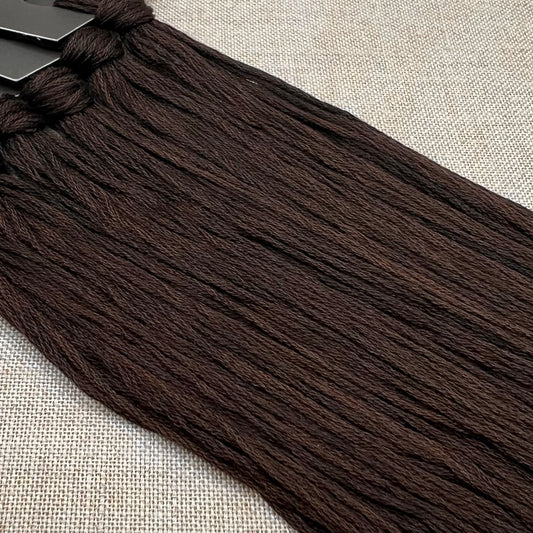 Roxy Floss Collection 8yd Upside Brown OOAK