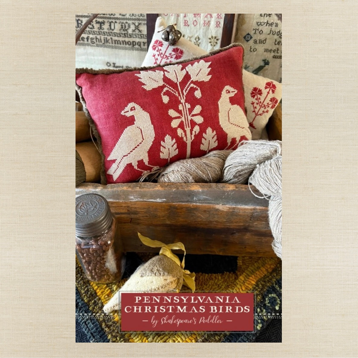 Shakespeare's Peddler - Pennsylvania Christmas Birds - Booklet Chart IH