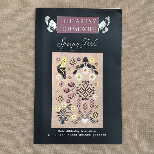 The Artsy Housewife - Spring Feels - Chart IH and/or Roxy Floss Conversion