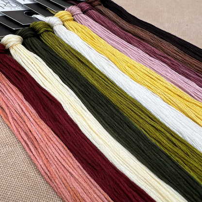 The Artsy Housewife - Spring Feels - Chart IH and/or Roxy Floss Conversion