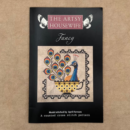 The Artsy Housewife - Fancy - Chart IH and/or Roxy Floss Conversion