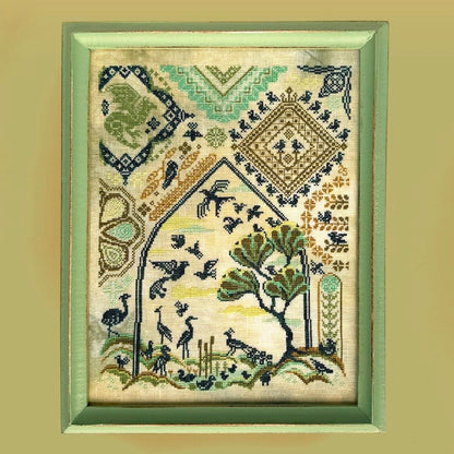 JEDxStitch - Aviary - Booklet Chart IH and/or Roxy Floss Co Floss