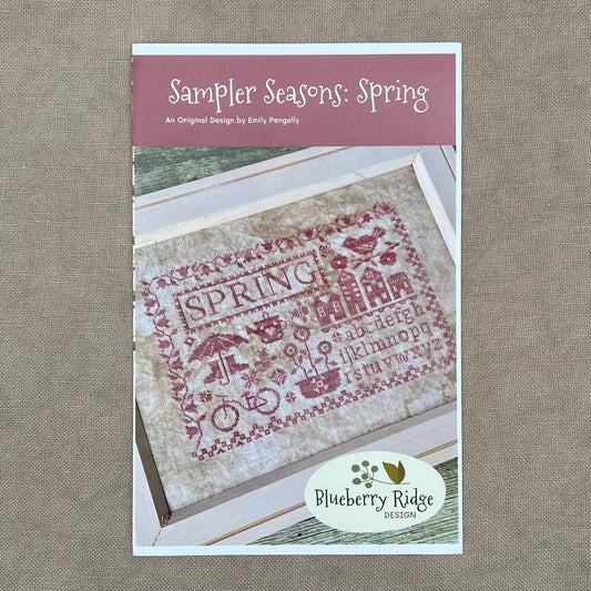 Blueberry Ridge Design - Sampler Seasons: Spring - Cross Stitch Chart