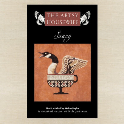 The Artsy Housewife - Saucy - Chart IH and/or Roxy Floss Conversion