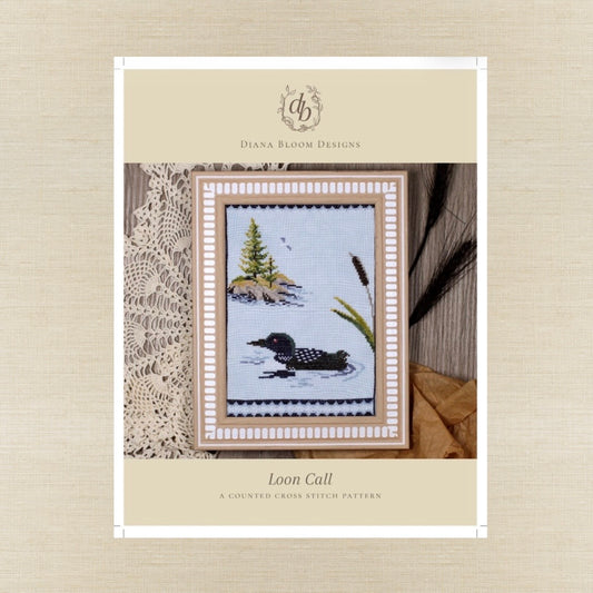 Diana Bloom Designs - Loon Call - Chart IH and/or Roxy Floss