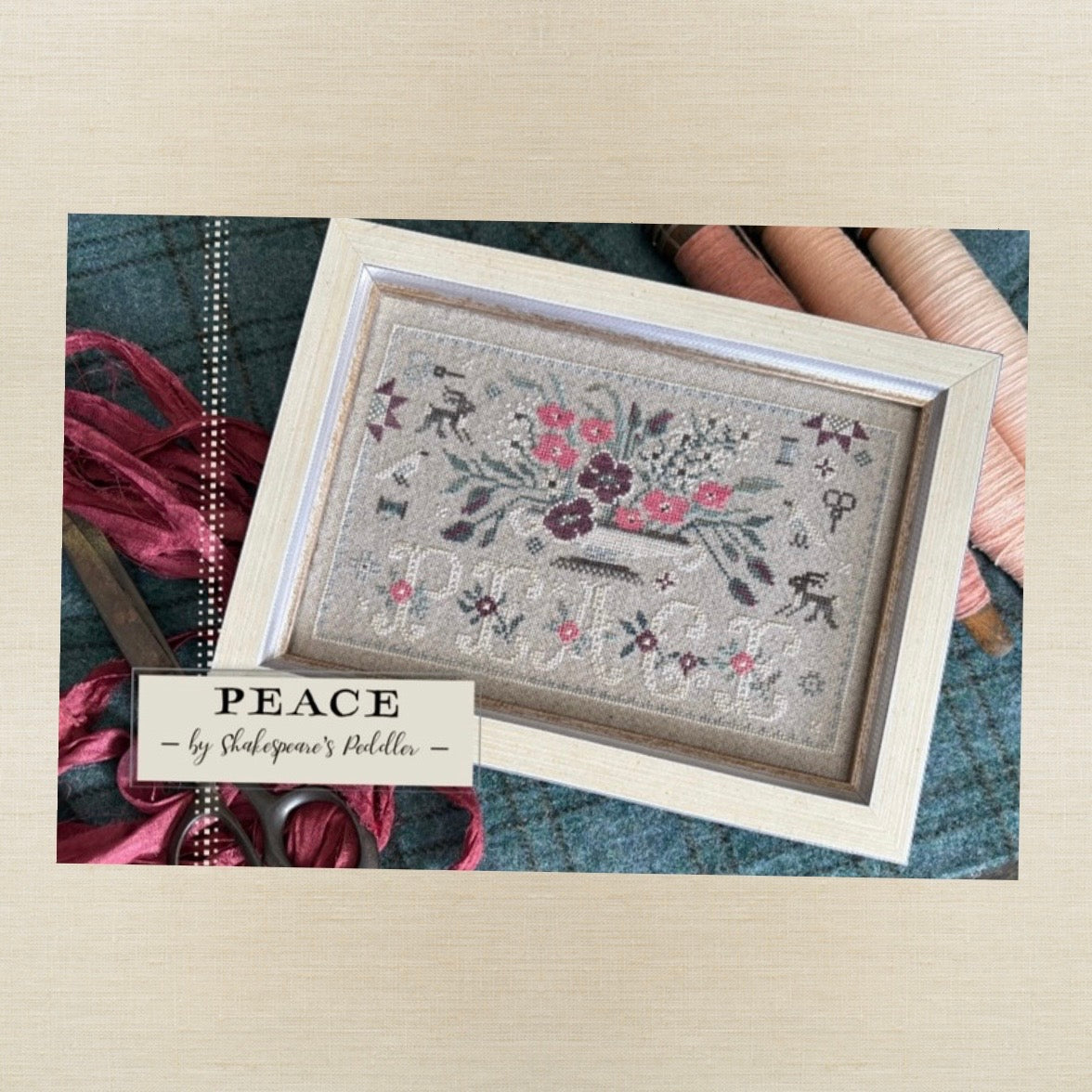 Shakespeare's Peddler - Peace - Booklet Chart IH and/or Roxy Floss Conversion