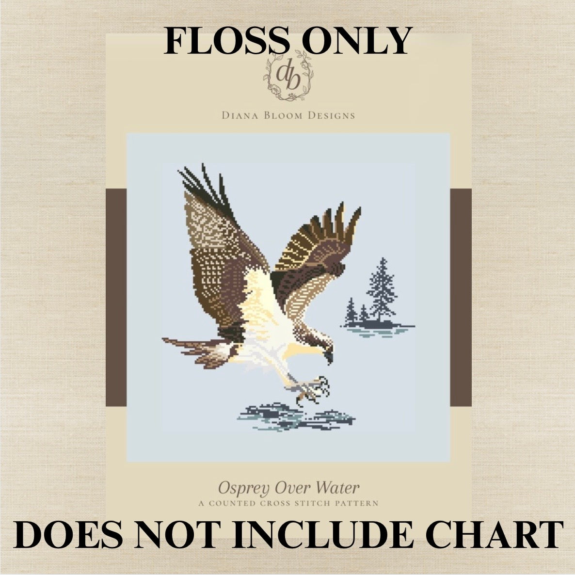 Diana Bloom Designs  - Osprey Over Water - Roxy Floss Pack
