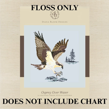 Diana Bloom Designs  - Osprey Over Water - Roxy Floss Pack