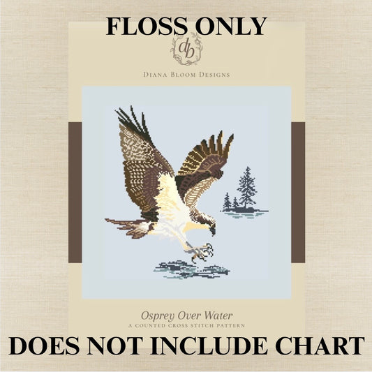 Diana Bloom Designs  - Osprey Over Water - Roxy Floss Pack