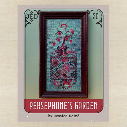 JEDxStitch - Persephone's Garden - Booklet Chart IH and/or Roxy Floss Co Floss