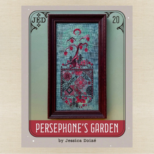 JEDxStitch - Persephone's Garden - Booklet Chart IH and/or Roxy Floss Co Floss