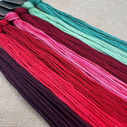 JEDxStitch - Persephone's Garden - Booklet Chart IH and/or Roxy Floss Co Floss