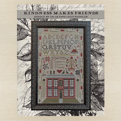 Shakespeare's Peddler - Kindness Makes Friends - Booklet Chart IH and/or Roxy Floss Conversion