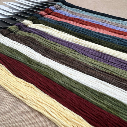 Jeannette Douglas Designs - Spring Alphabet Garden & Smalls - Booklet Chart and/or Roxy Floss Conversion