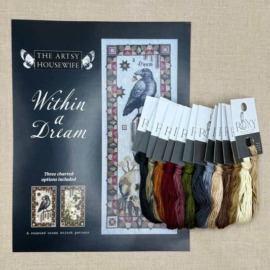 The Artsy Housewife - Within A Dream - Booklet Chart and/or Roxy Floss Conversion