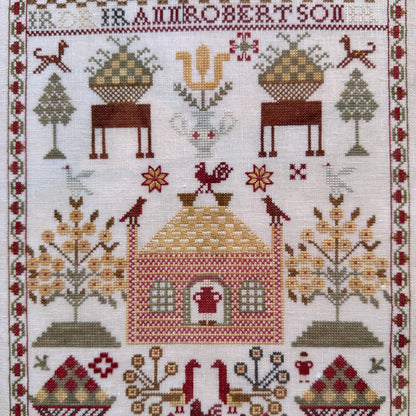 Maximum Cross Stitch - Ann Robertson 1813 - Booklet Chart and/or Roxy Floss Pack