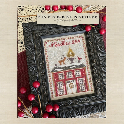 Shakespeare's Peddler - Five Nickel Needles - Booklet Chart IH and/or Roxy Floss Conversion
