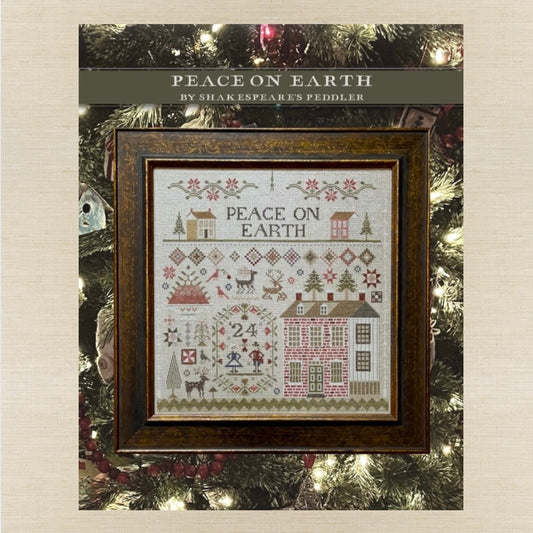 Shakespeare's Peddler - Peace on Earth - Booklet Chart IH and/or Roxy Floss Conversion