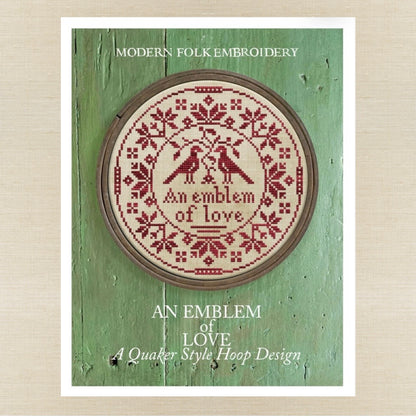 Modern Folk Embroidery - An Emblem of Love - Booklet Chart IH
