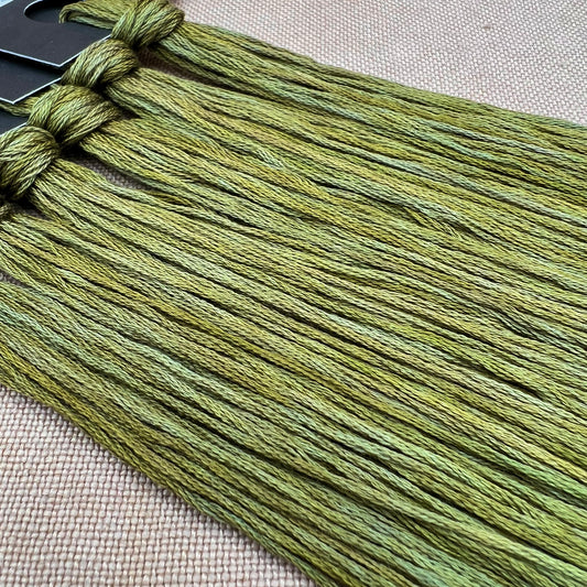 Roxy Floss Collection 8yd Green There, Done That OOAK