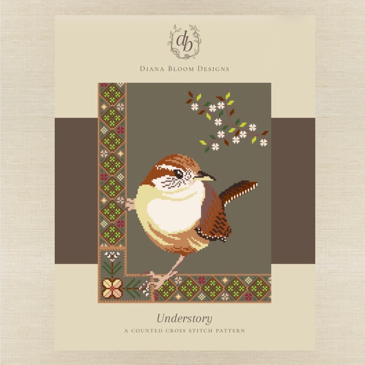 Diana Bloom Designs - Understory - Chart IH and/or Roxy Floss