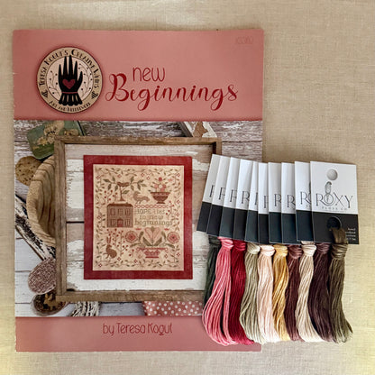 Teresa Kogut - New Beginnings - Booklet Chart and/or Roxy Floss Conversion