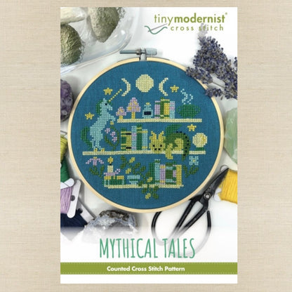 Tiny Modernist - Mythical Tales - Chart IH and/or Roxy Floss Conversion