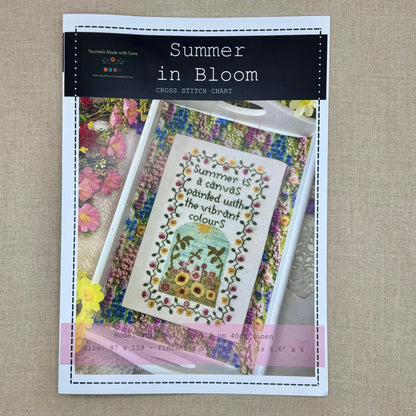 Yasmin's Made with Love - Summer In Bloom - Chart and/or Roxy Floss Conversion
