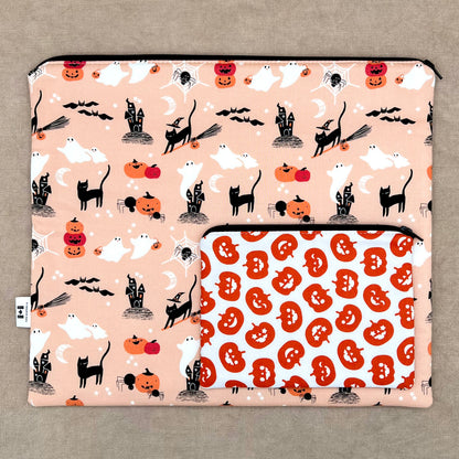 Happy Haunts - Medium Flat Project Bag Set and/or Coordinating Limited Edition Roxy Floss